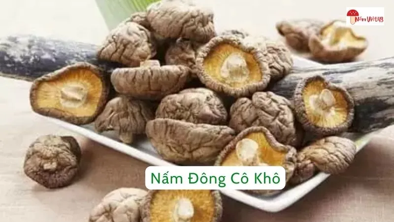 Nấm đông cô khô