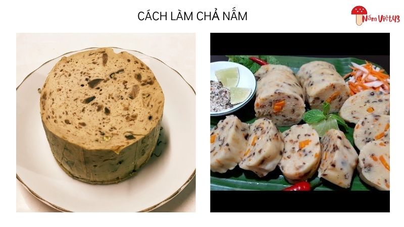 Cách làm chả nấm